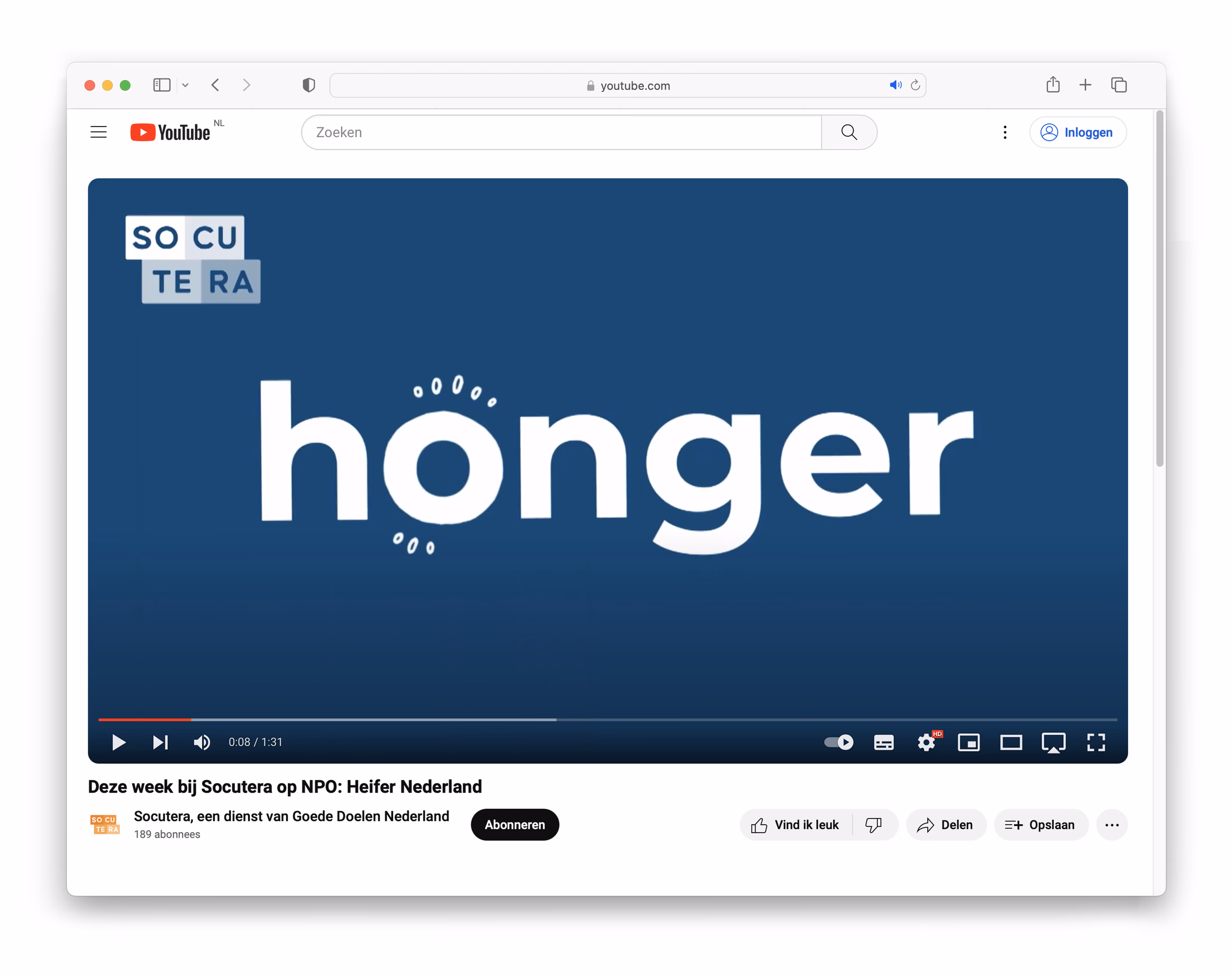 TV uitzending bij Socutera