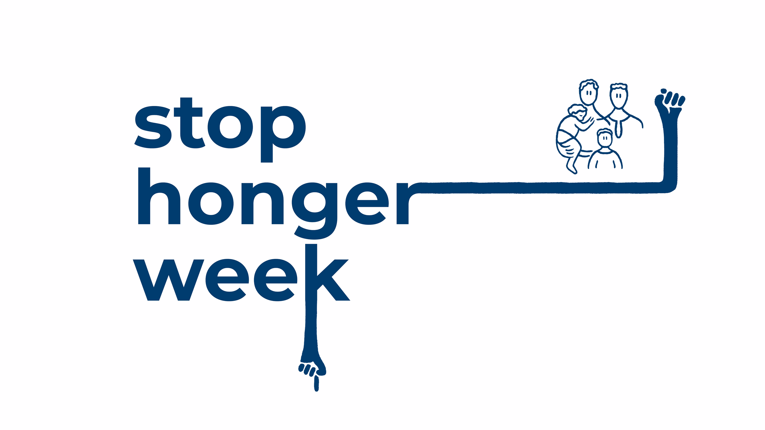 Stop honger week illustratie