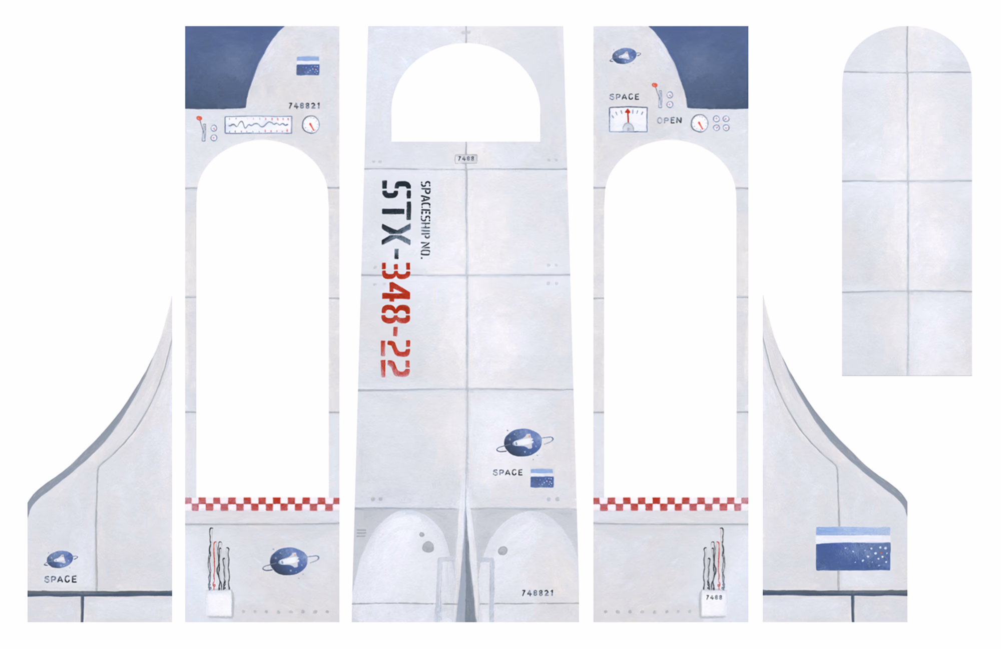 De illustraties